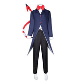 TV Hazbin Hotel 2024 Helluva Boss Moxxie Blue Set Cosplay Costume Outfits Halloween Carnival Suit